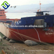 ship airbag boat airbag/rubber floating pontoon exported to Batam Indonesia